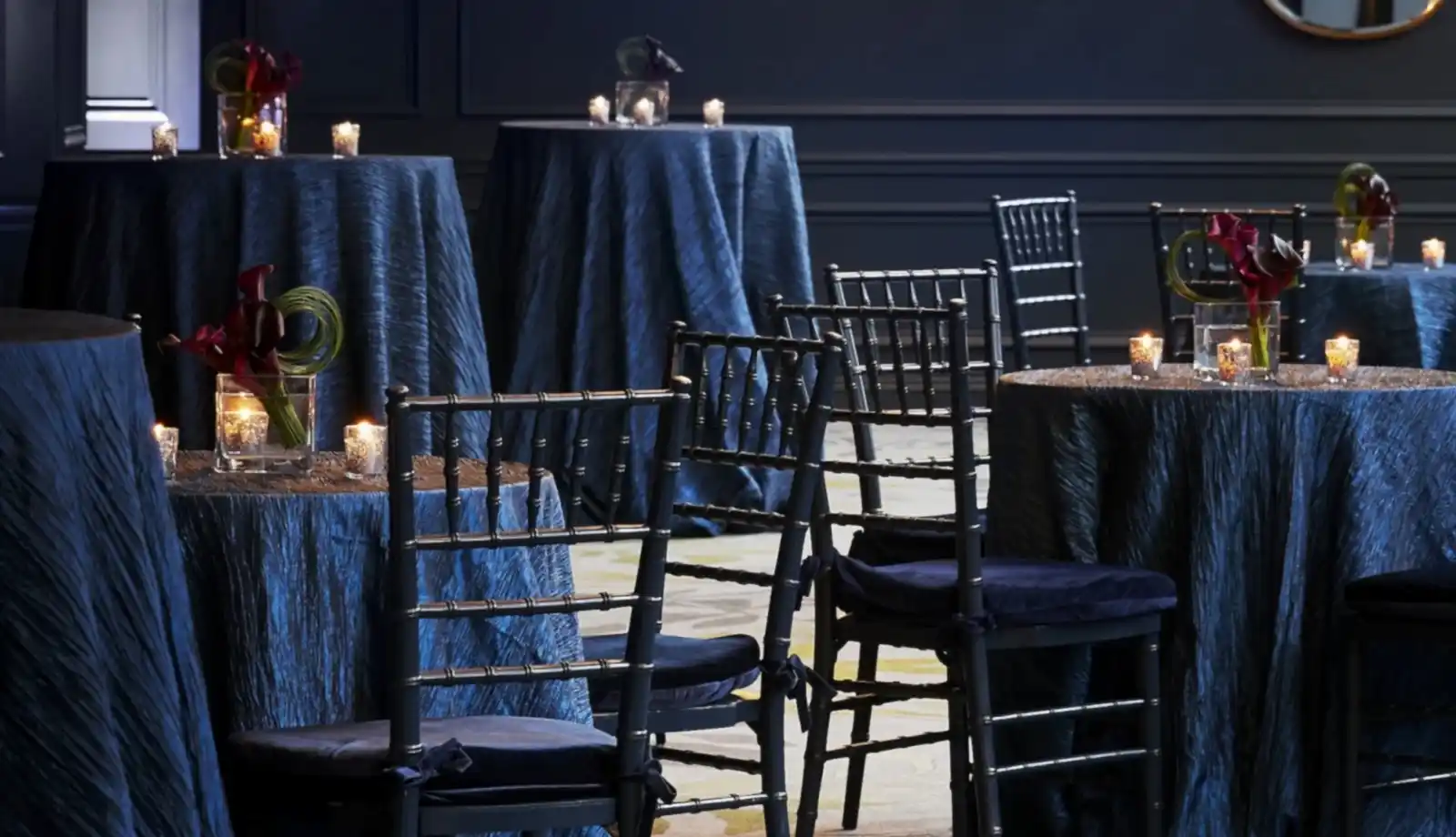 The interior of Park Room venue at Park Lane New York.