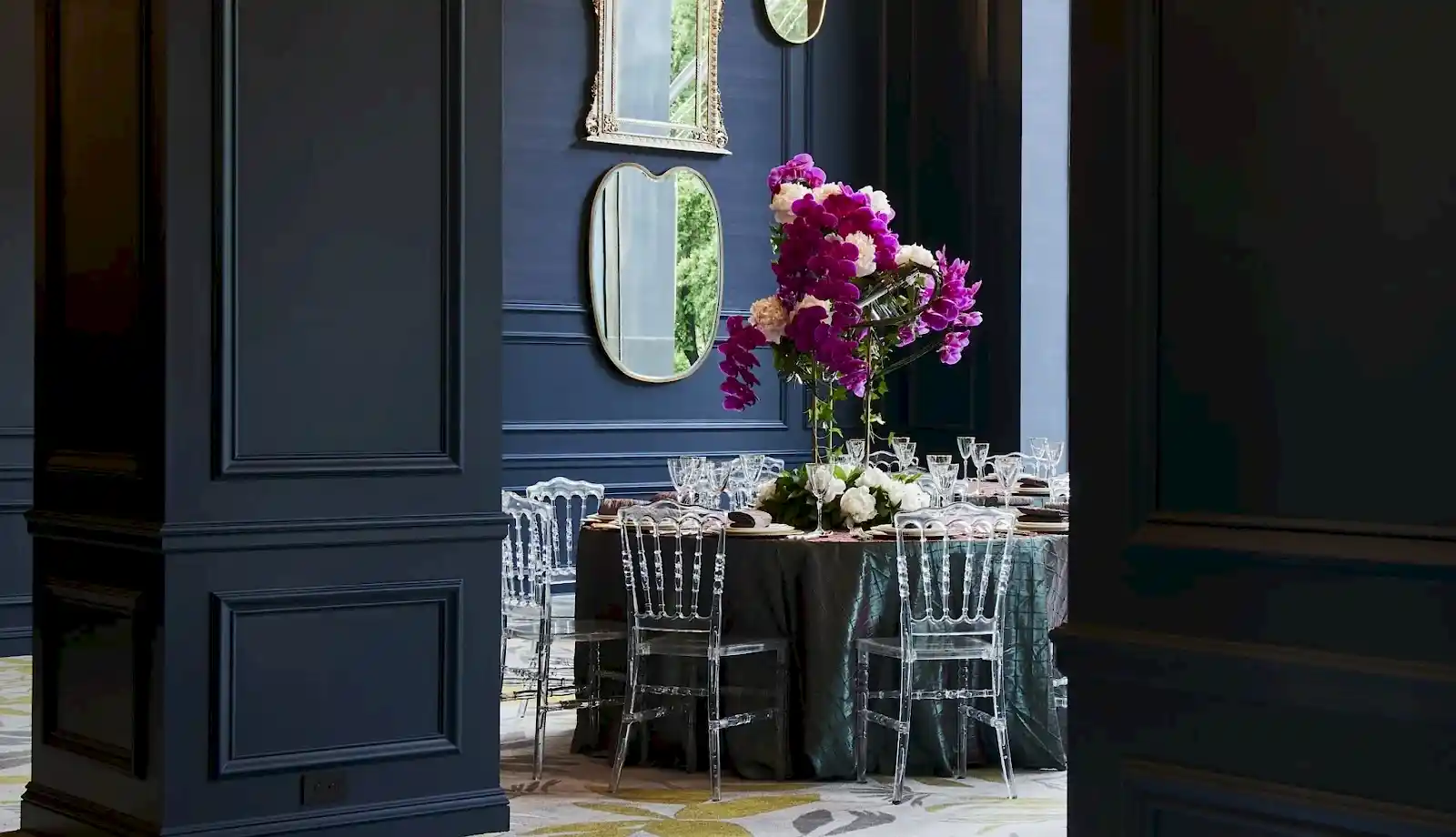 The interior of Park Room venue at Park Lane New York.